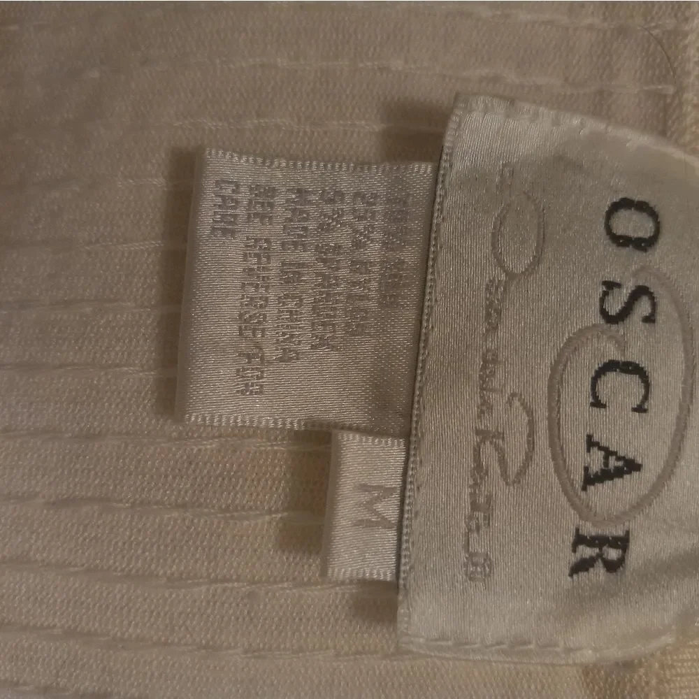 Oscar De LA Renta White Sequenced Sweater - Picture 5 of 5